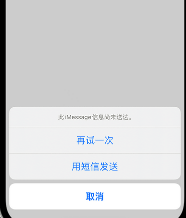 安远apple维修iPhone上无法正常发送iMessage信息