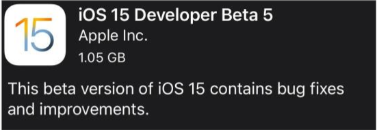 安远苹果手机维修分享如何升级到iOS15.0 beta5 