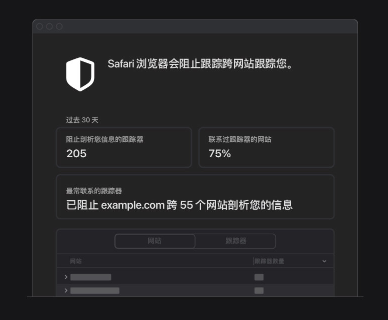 安远苹果手机维修分享如何在 Safari 浏览器中查看和打开隐私报告 